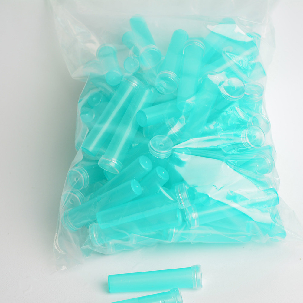 20개 꽃병용 물통 4.1x1.8cm 스카이블루 생화  - Stem Extender Tube 리뷰 및 가격